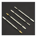 Leather Edge Oil Pen With Bearings For Smooth Rotation, Dual Head Available Diy Manual Leather Edge Oil Glue Application Tool