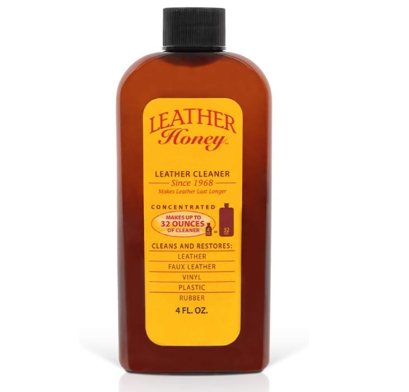 Leather Honey Leather Cleaner: Non-Toxic Leather Care Made in the USA Since 1968. Deep Cleans Leather, Faux & Vinyl