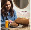 Leather Honey Suede Cleaner: Non-Toxic Suede & Nubuck Care, Made in the USA Since 1968.