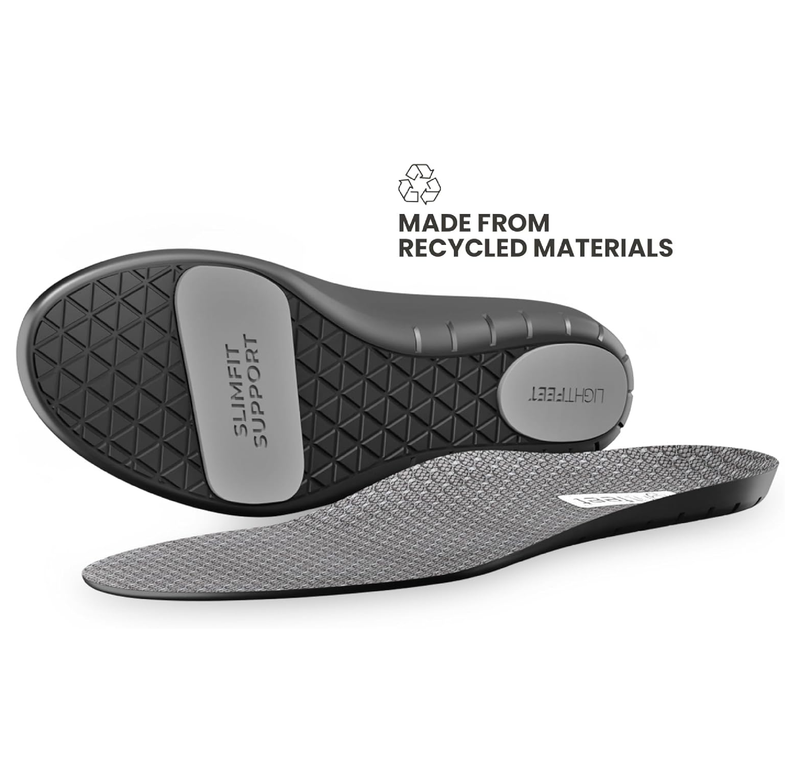 Lightfeet Slimfit Support Insoles: Optimal Support, Fit, & Comfort for Slim-Fit Shoes