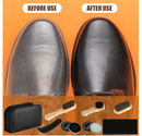Loopeer Shoe Shine Kit Leather Shoe Polish Brush Care Kit
