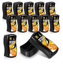 Loopeer 12 Pcs Shoe Shine Sponge Bulk 0.2 oz Instant Leather Shoes Shiner Care for Boots, Leather Accessories Quick Cleaning