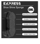 Loopeer 12 Pcs Shoe Shine Sponge Bulk 0.2 oz Instant Leather Shoes Shiner Care for Boots, Leather Accessories Quick Cleaning