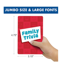 LotFancy Family Trivia Game Ages 4 and up Family Games for Kids and Adults 60 Fun Trivia Cards Family Conversation Starters for Family Game Night Party