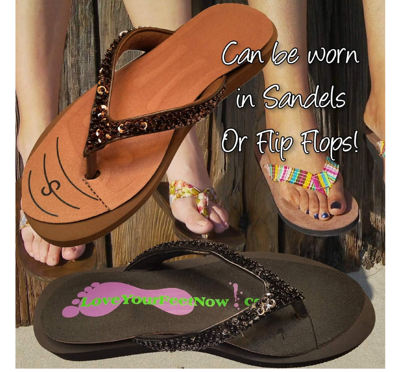 Liquid Orthotic Inserts for Men/Women - Shoe Insoles for Plantar Fasciitis,