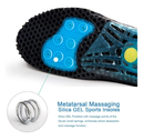 Silica Gel Sport Shoe Insole,MARRDO Spring Cushioning Shock Absorption Shoe Insert,