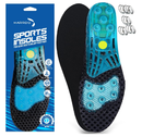 Silica Gel Sport Shoe Insole,MARRDO Spring Cushioning Shock Absorption Shoe Insert,