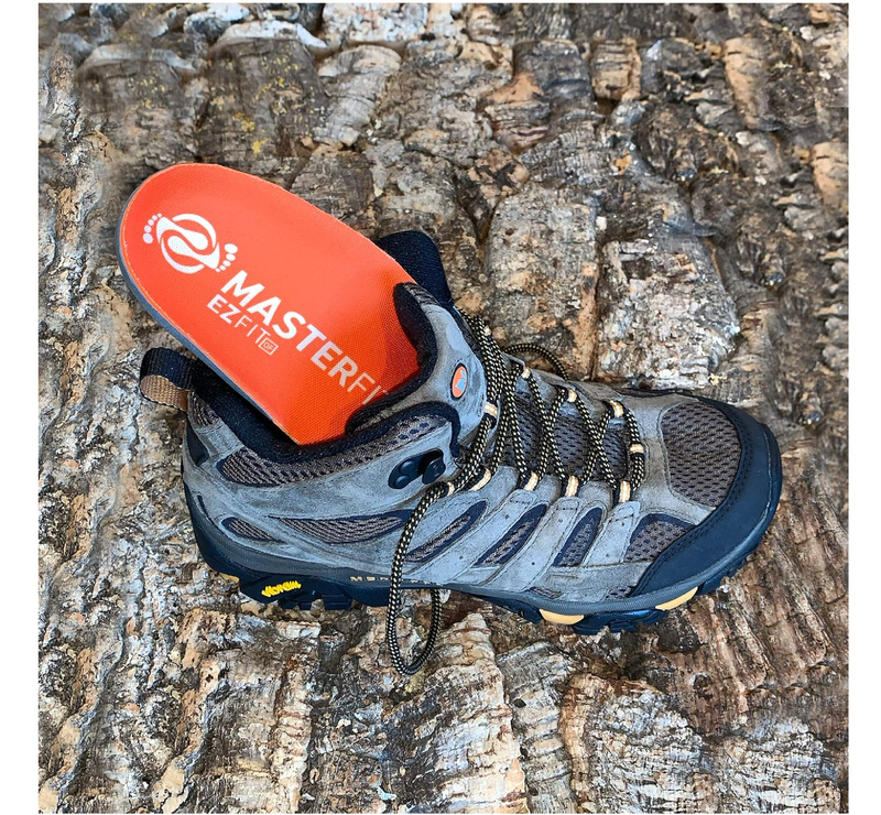 EZFit QF Universal Insoles - Custom Comfort for Men & Women's Work Boots, Running Shoes,