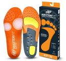 EZFit QF Universal Insoles - Custom Comfort for Men & Women's Work Boots, Running Shoes,