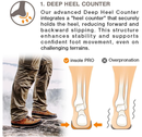 Japan Hiking Insoles, Orthotic Arch Support for Plantar Fasciitis & Flat Feet, Deep Heel Counter, Shock Absorbing,