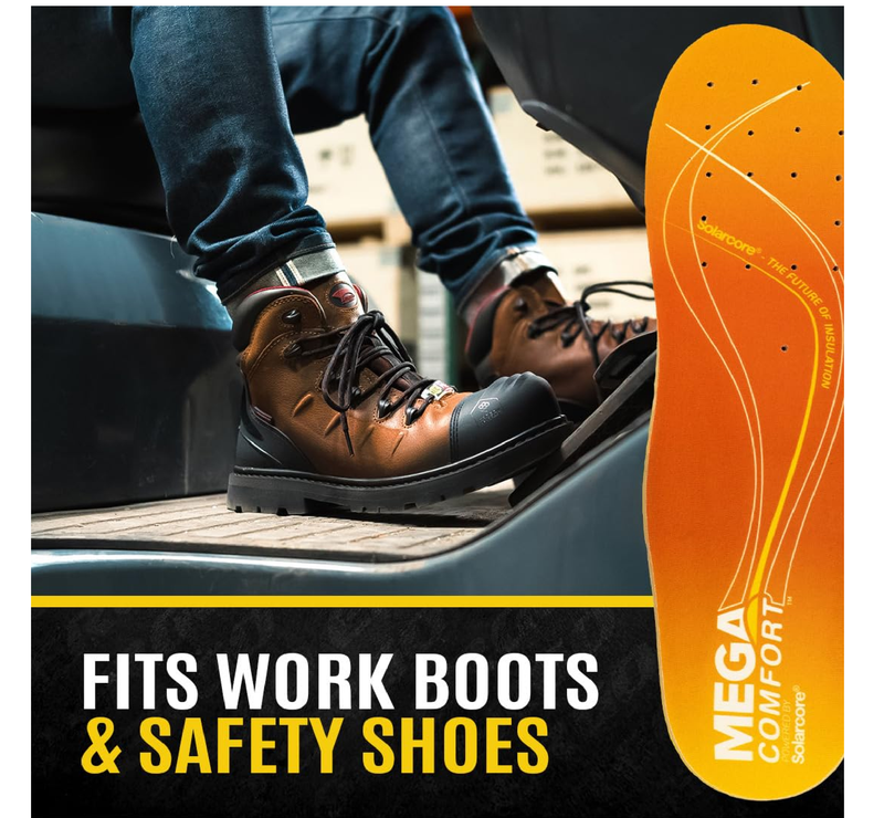 MEGAComfort Thermal Insoles for Men & Women