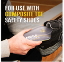 MEGAComfort Puncture Resistant Insoles for Men & Women – Anti-Fatigue Memory Foam for Composite Toe Work Shoes
