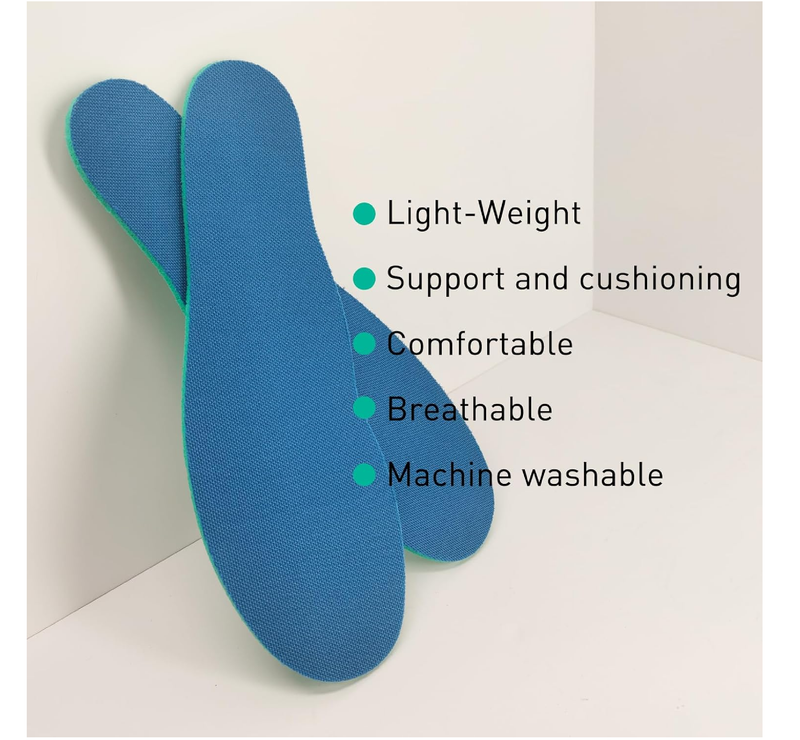 Insoles for New Balance Shoes, Replacement Footwear Inserts for Men's