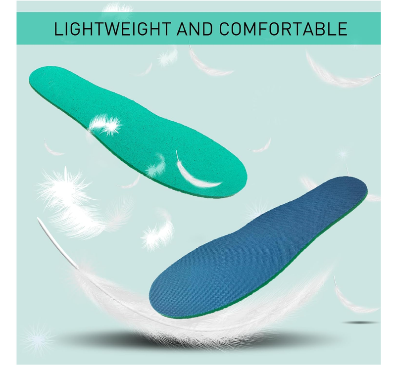 Insoles for New Balance Shoes, Replacement Footwear Inserts for Men's