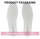 Insoles for Converse Shoes, Replacement Footwear Inserts for Men's Comfortable Light-Weight and Cushion