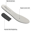 Insoles for Converse Shoes, Replacement Footwear Inserts for Men's Comfortable Light-Weight and Cushion