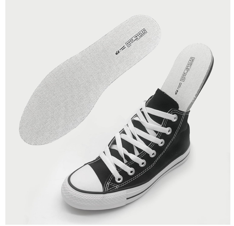 Insoles for Converse Shoes, Replacement Footwear Inserts for Men's Comfortable Light-Weight and Cushion