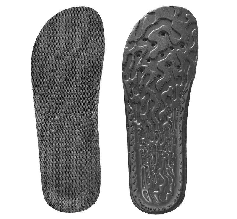 Waterproof Insoles for Crocs, Men Extra Wide Barefoot Sandals Shoes Inserts