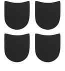 Shoe Heel Repair Rubber Pads Extra Large, 4mm (5/32 Inch) Thick, Anti-Slip Boot Heel Replacements for Men’s & Women’s Shoes – 2 Pairs