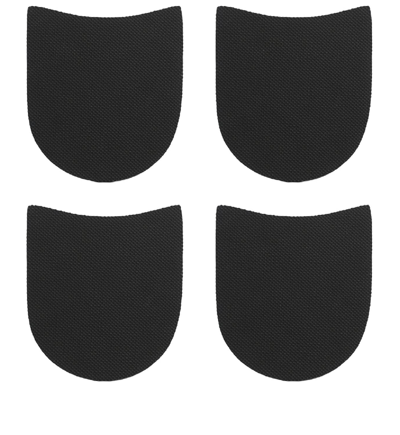 Shoe Heel Repair Rubber Pads Extra Large, 4mm (5/32 Inch) Thick, Anti-Slip Boot Heel Replacements for Men’s & Women’s Shoes – 2 Pairs