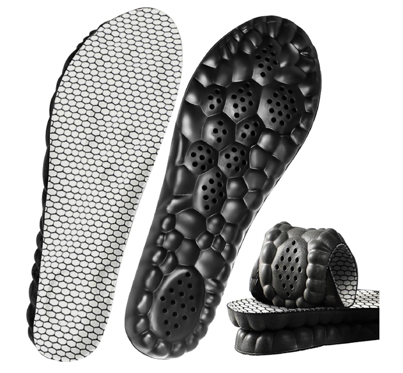 4D Cloud Soles Insoles for Kids and Women - Children's Plantar Fasciitis Memory Foam Shoe Sole Inserts