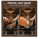 MOKURA Shoe Polish Kit for Men Women, 11Pcs Shoe Shine Kits Include Mink Oil Conditioner,