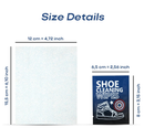Sneaker Cleaner Wipes 35 Packs Suede Leather Tennis Quick Cleaning Disposable Travel Portable Removes Dirt, Stains