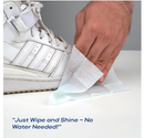 Sneaker Cleaner Wipes 35 Packs Suede Leather Tennis Quick Cleaning Disposable Travel Portable Removes Dirt, Stains