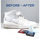 Sneaker Cleaner Wipes 35 Packs Suede Leather Tennis Quick Cleaning Disposable Travel Portable Removes Dirt, Stains