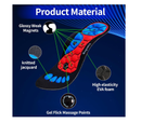 Magnetic Insoles, 1 Pair Acupressure Massage Insoles, Magnetic Therapy Insoles for Men and Women