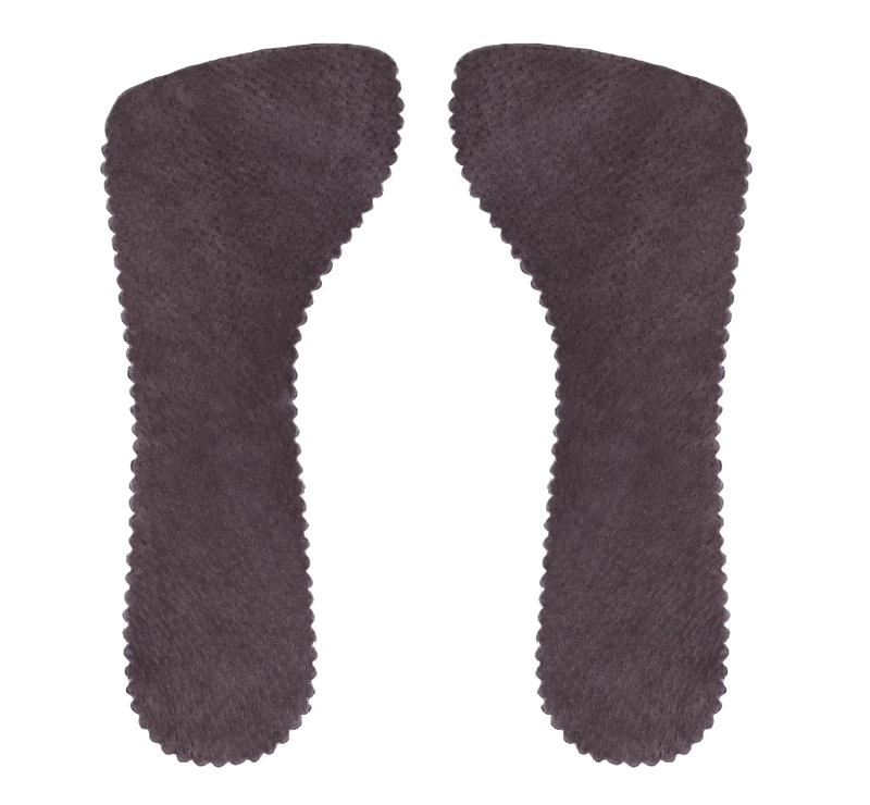 Pigskin High Heel Shoe Insoles for Women, 3/4 Invisible Self-Adhesive Barefoot Shoe Inserts