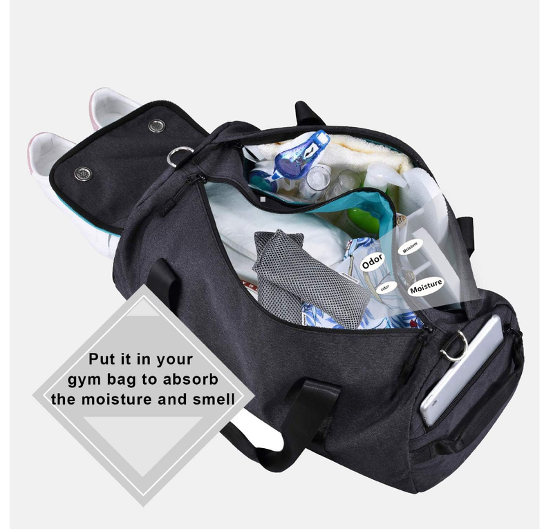 12 Pack Charcoal Shoe Deodorizer Bags inserts, Shoe Odor Eliminator,Drawer Deodorizers,