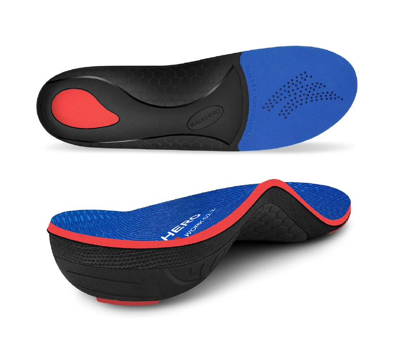 Maximum Cushion Shoes Inserts, Plantar Fasciitis Insoles for Men & Women,
