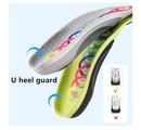 Springs with Airbag Sports Insoles for Men Women, Running Memory Foam Insoles for Shock Absorption,