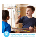 Melissa & Doug Suspend Family Game 31 pcs Wire Balance Game Family Game Night Activities For Kids Ages 8