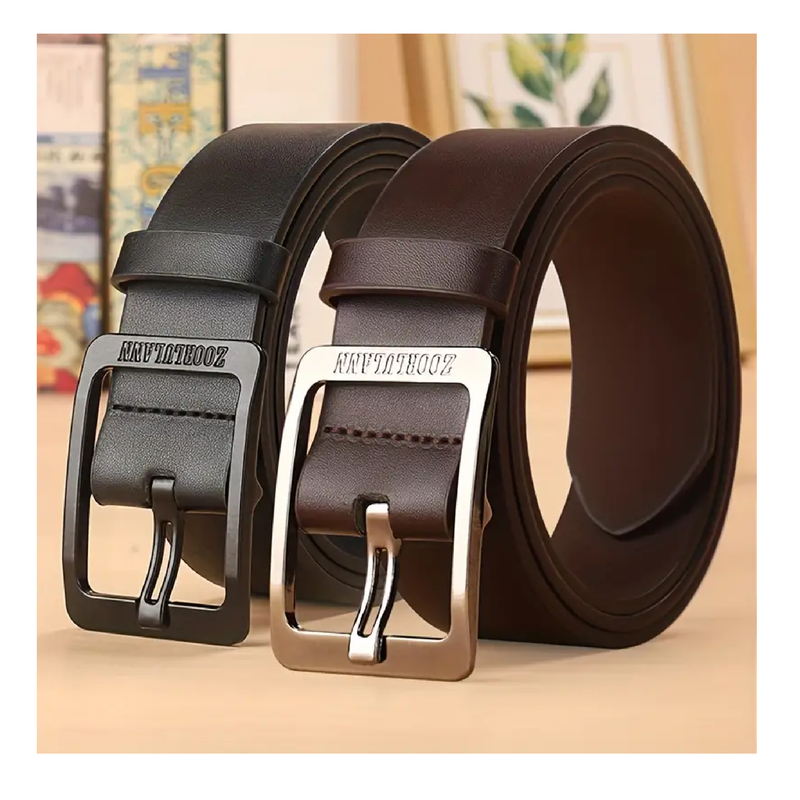 Men's Black PU Leather Belt Casual Jeans Pants Belt For Outdoor Party Holiday , Ideal choice for Gifts