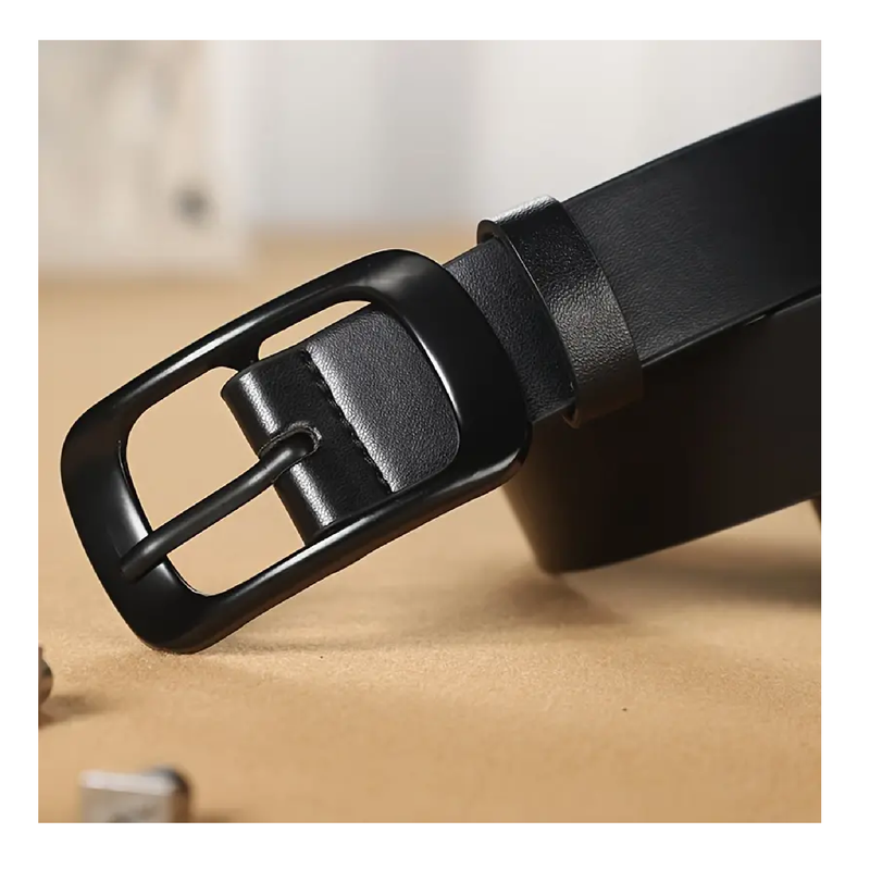 Men's Casual Pin Buckle PU Leather Belt, Fashion Belt Women's Belt , Ideal choice for Gifts