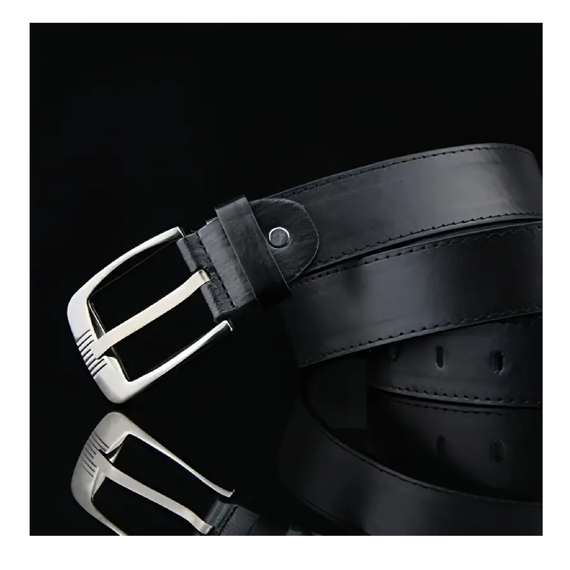 Men's Pin Buckle PU Leather Belt, Versatile Durable Belt, Casual Pants Clothing Trousers Belt , ideal choice for gifts