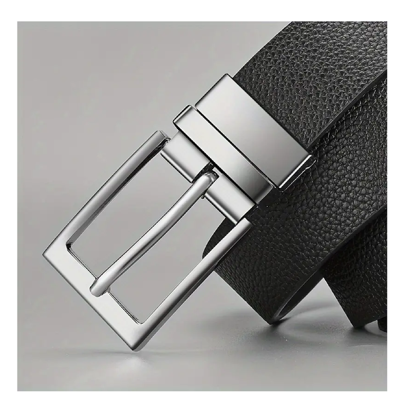 Men's Reversible Buckle PU Leather Belt