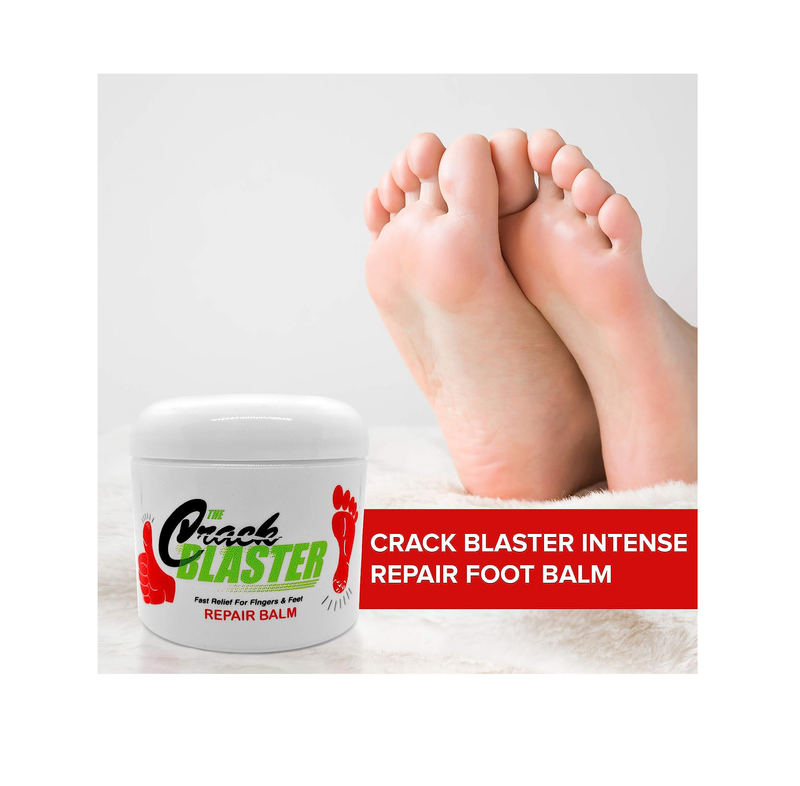Crack Blaster Repair Balm Multi-Purpose Dry Skin Balm Intense Repair Treatment For Cracked Heels Dry