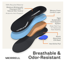 MERRELL Premium Stability Shoe Insoles for Women - Premium Orthotic Arch Support Insoles