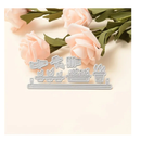 Metal Cutting Dies With Flower Potted Plants - Card Making Die