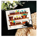 Metal Cutting Dies With Flower Potted Plants - Card Making Die