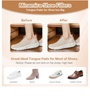 Tongue Pads for Shoe Too Big, Loose Shoes, Heel Pads Grips Cushion Inserts Replacement,