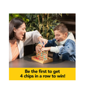 Mindful Classics Four in a Row Family Board Game with Bamboo and Recycled Plastic Earth Day Eco Friendly Products for Adults and Kids Ages 8 and up