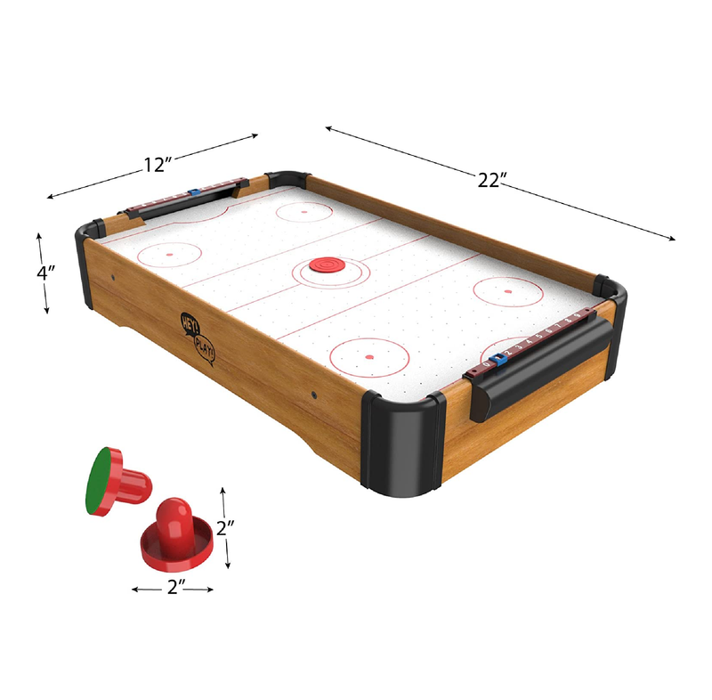 PartyPong 8-Foot Folding Beer Pong Table – Hockey Rink Edition (Base Model)