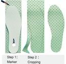 DIY Self-Cut Foam Insoles - Non-Slip, Shock-Proof, Sweat-Absorbing Sports Insoles