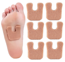 20 Pcs Metatarsal Foot Pads for Women, Horseshoe Pads Callus Cushions Moleskin for Feet,
