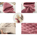 Mvsdiscv Integrated Ear Protection Windproof Cap Scarf