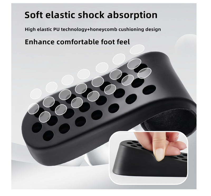 Shoe Heel Lifts Inserts for Women Men 2-6 Inch Uneven Legs, Height Taller Shoe Inserts,